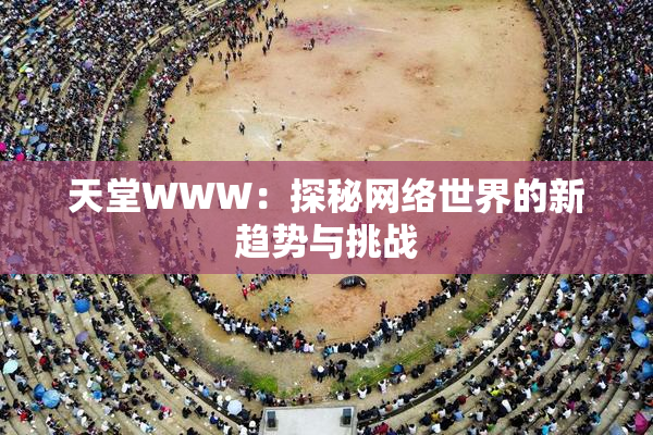 天堂WWW：探秘网络世界的新趋势与挑战