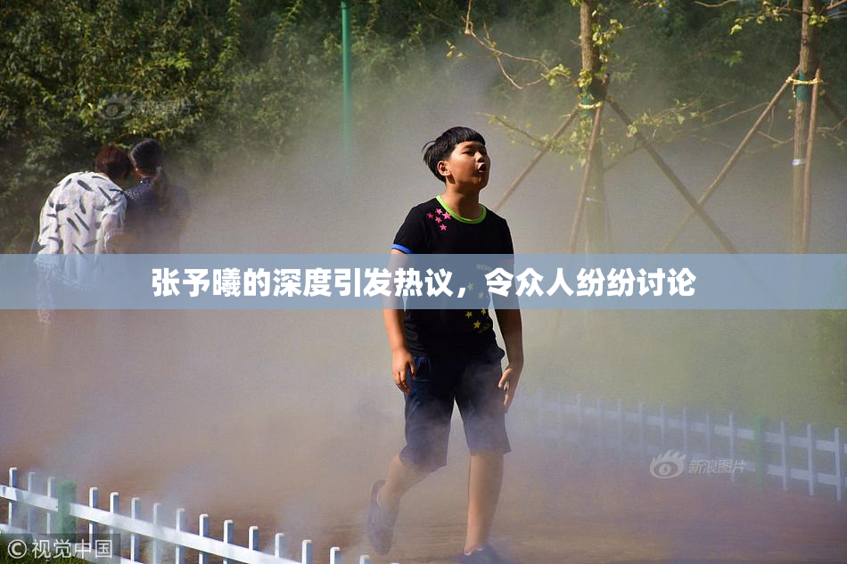 张予曦的深度引发热议，令众人纷纷讨论