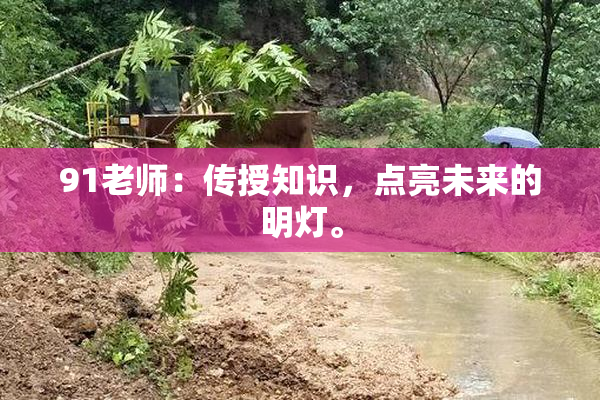 91老师：传授知识，点亮未来的明灯。