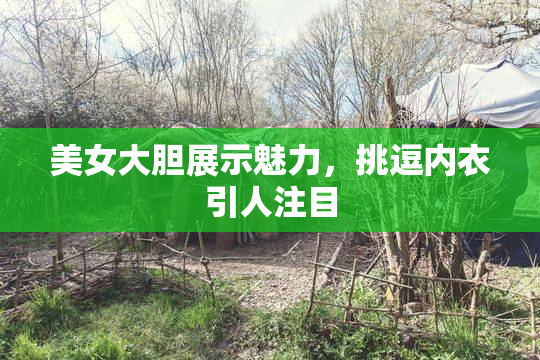 美女大胆展示魅力，挑逗内衣引人注目