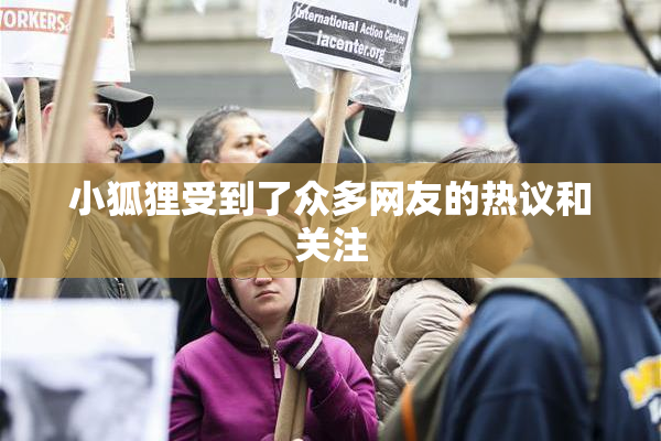 小狐狸受到了众多网友的热议和关注