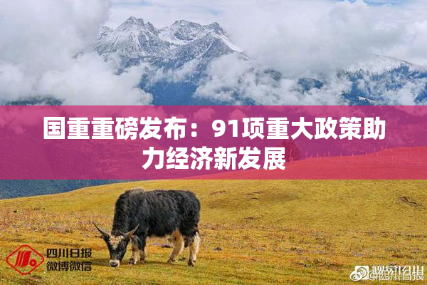 国重重磅发布：91项重大政策助力经济新发展
