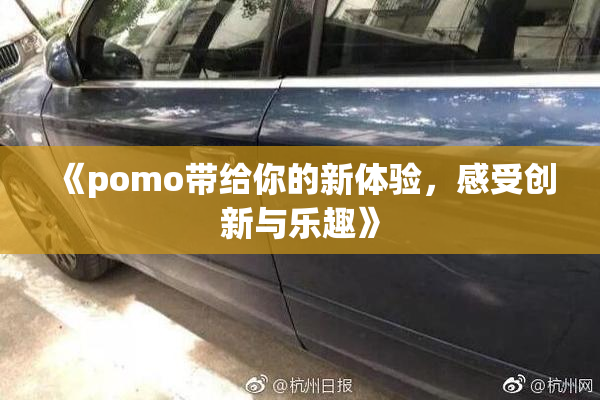 《pomo带给你的新体验，感受创新与乐趣》