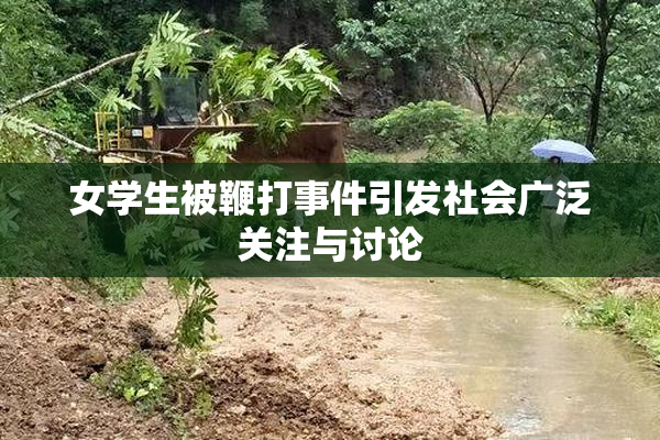 女学生被鞭打事件引发社会广泛关注与讨论