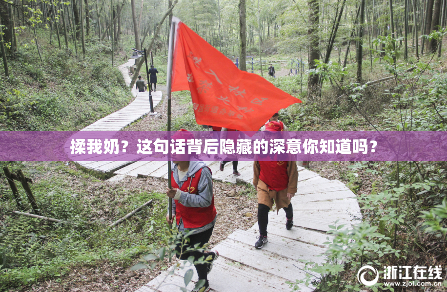 揉我奶？这句话背后隐藏的深意你知道吗？