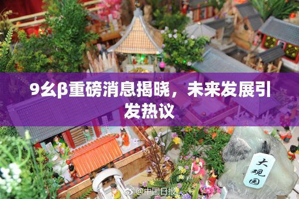 9幺β重磅消息揭晓，未来发展引发热议