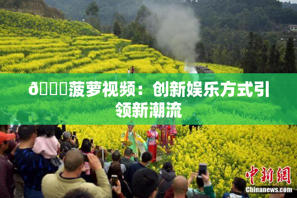 🍍菠萝视频：创新娱乐方式引领新潮流