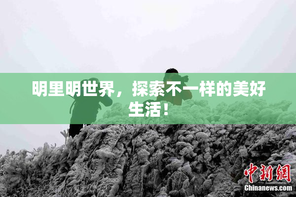明里明世界，探索不一样的美好生活！