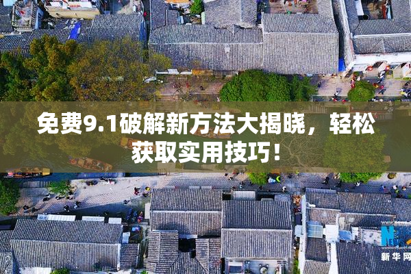 免费9.1破解新方法大揭晓，轻松获取实用技巧！