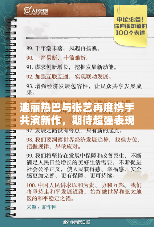 迪丽热巴与张艺再度携手共演新作，期待超强表现