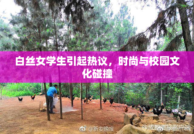 白丝女学生引起热议，时尚与校园文化碰撞
