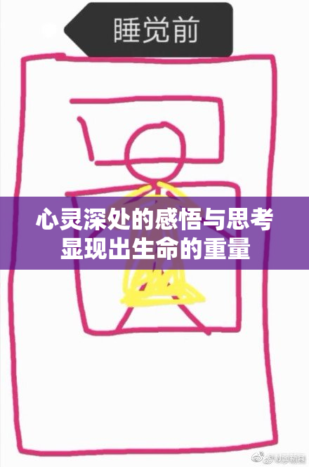 心灵深处的感悟与思考显现出生命的重量