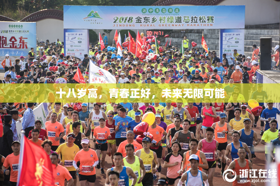 十八岁高，青春正好，未来无限可能
