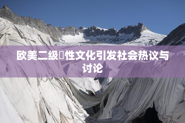 欧美二级婬性文化引发社会热议与讨论