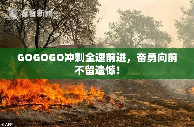 GOGOGO冲刺全速前进，奋勇向前不留遗憾！