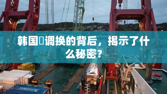 韩国巜调换的背后，揭示了什么秘密？