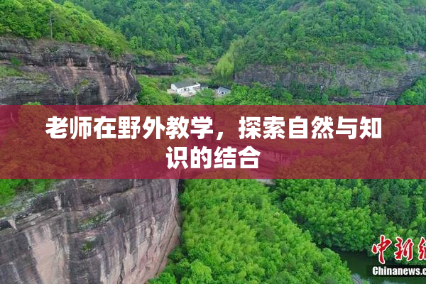 老师在野外教学，探索自然与知识的结合