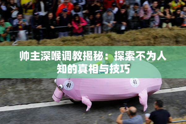 帅主深喉调教揭秘：探索不为人知的真相与技巧