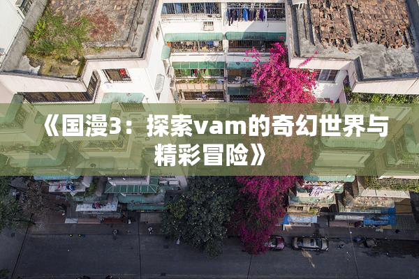 《国漫3：探索vam的奇幻世界与精彩冒险》