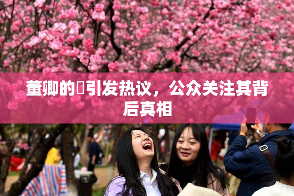 董卿的婬引发热议，公众关注其背后真相
