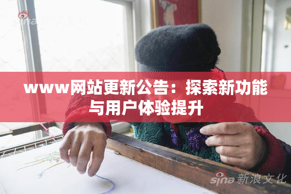 www网站更新公告：探索新功能与用户体验提升