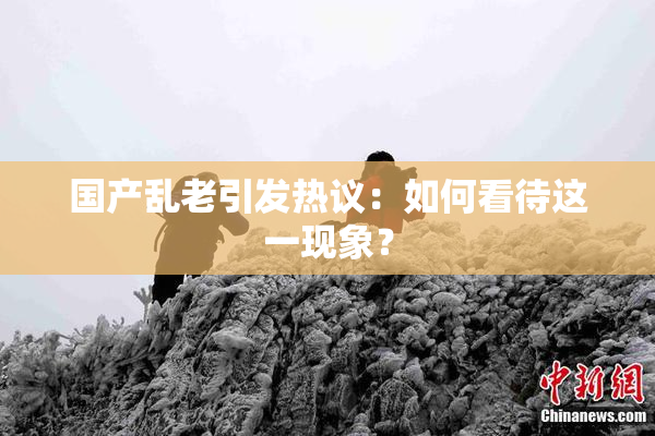 国产乱老引发热议：如何看待这一现象？