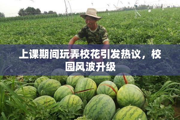 上课期间玩弄校花引发热议，校园风波升级