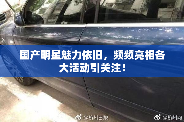 国产明星魅力依旧，频频亮相各大活动引关注！