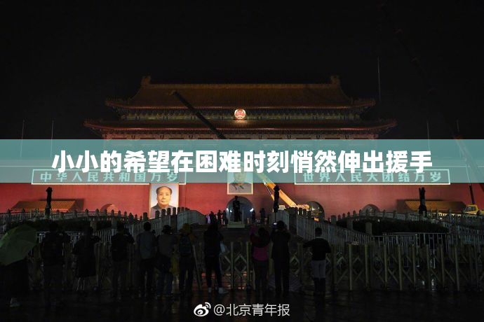 小小的希望在困难时刻悄然伸出援手