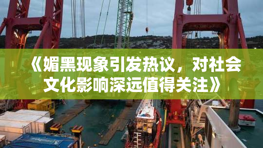 《媚黑现象引发热议，对社会文化影响深远值得关注》