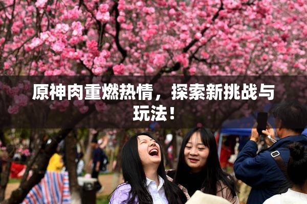 原神肉重燃热情，探索新挑战与玩法！