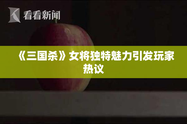 《三国杀》女将独特魅力引发玩家热议
