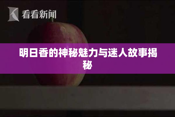 明日香的神秘魅力与迷人故事揭秘