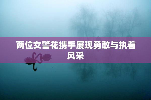 两位女警花携手展现勇敢与执着风采