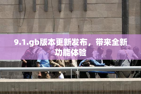 9.1.gb版本更新发布，带来全新功能体验