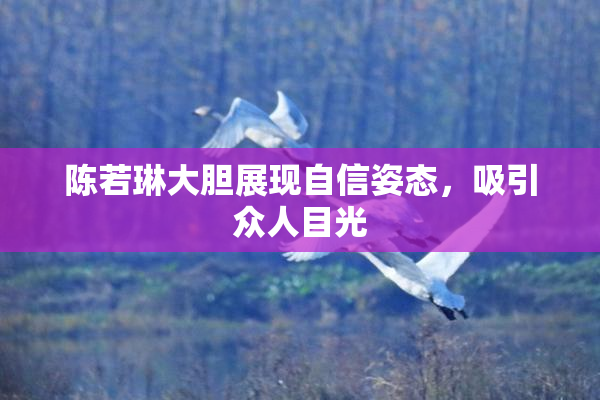 陈若琳大胆展现自信姿态，吸引众人目光
