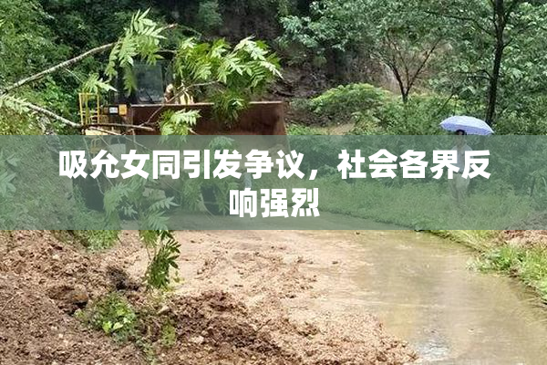 吸允女同引发争议，社会各界反响强烈