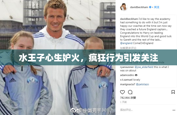 水王子心生妒火，疯狂行为引发关注
