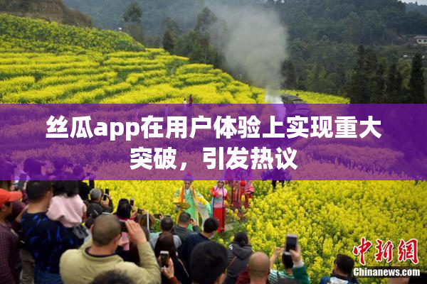 丝瓜app在用户体验上实现重大突破，引发热议