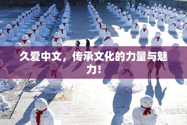 久爱中文，传承文化的力量与魅力！