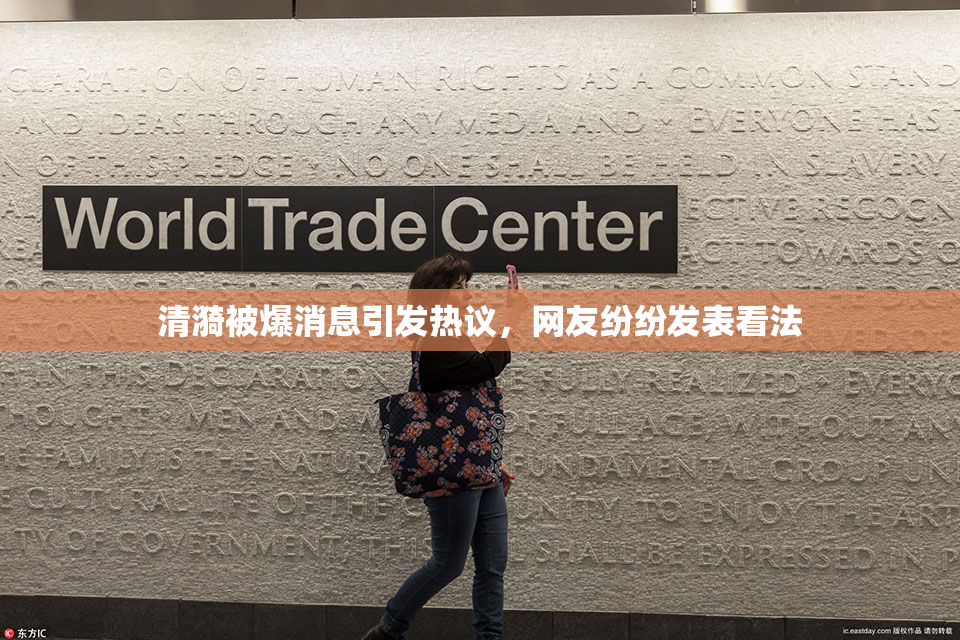 清漪被爆消息引发热议，网友纷纷发表看法