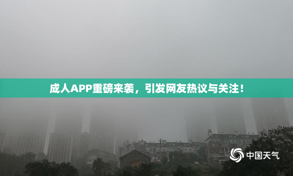 成人APP重磅来袭，引发网友热议与关注！