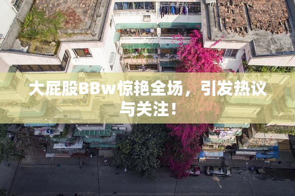 大屁股BBw惊艳全场，引发热议与关注！