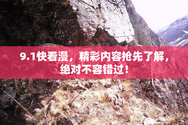 9.1快看漫，精彩内容抢先了解，绝对不容错过！
