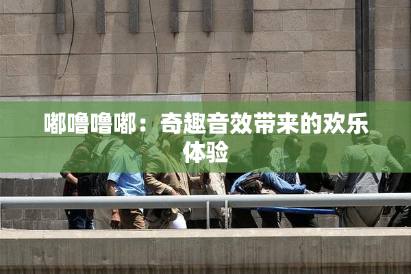 嘟噜噜嘟：奇趣音效带来的欢乐体验