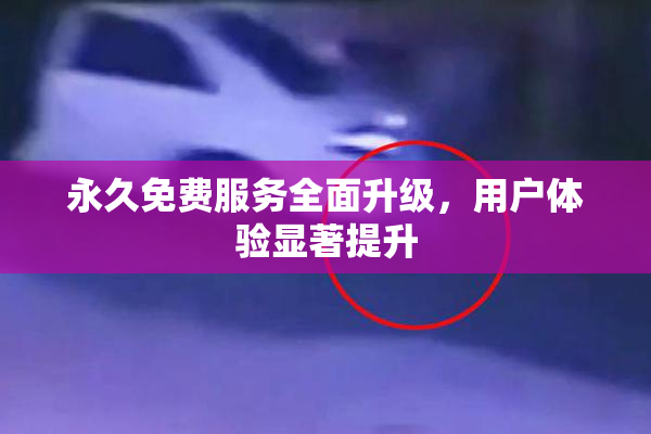 永久免费服务全面升级，用户体验显著提升