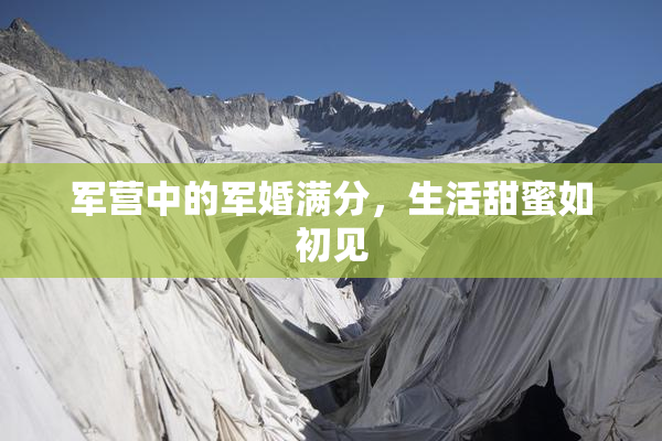 军营中的军婚满分，生活甜蜜如初见