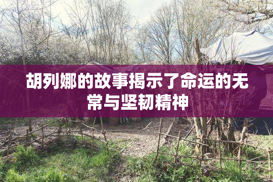 胡列娜的故事揭示了命运的无常与坚韧精神