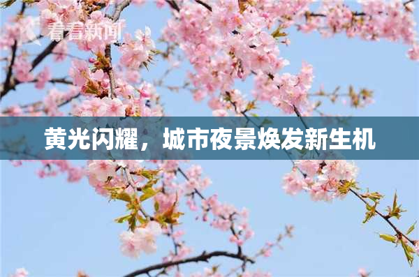 黄光闪耀，城市夜景焕发新生机