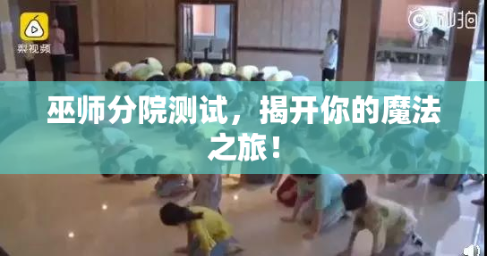 巫师分院测试，揭开你的魔法之旅！